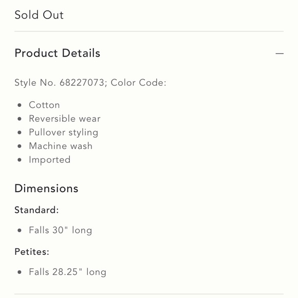 Anthropologie NWT Reversible Smocked Mini Dress Size XL. - Picture 6 of 10